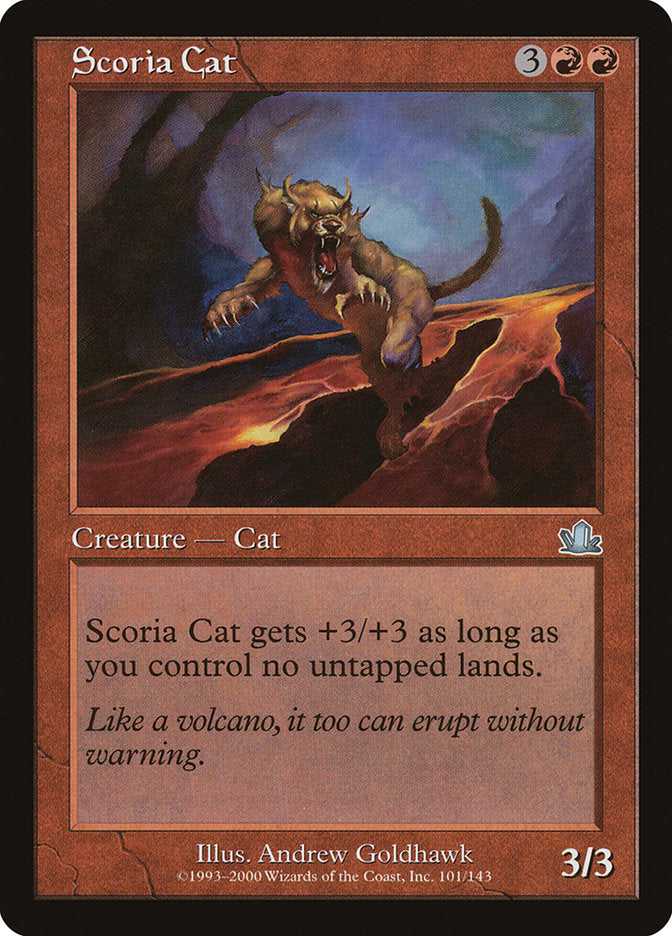 Scoria Cat [Prophecy] | Good Games Morley