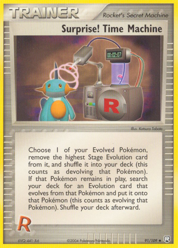 Surprise! Time Machine (91/109) [EX: Team Rocket Returns] | Good Games Morley