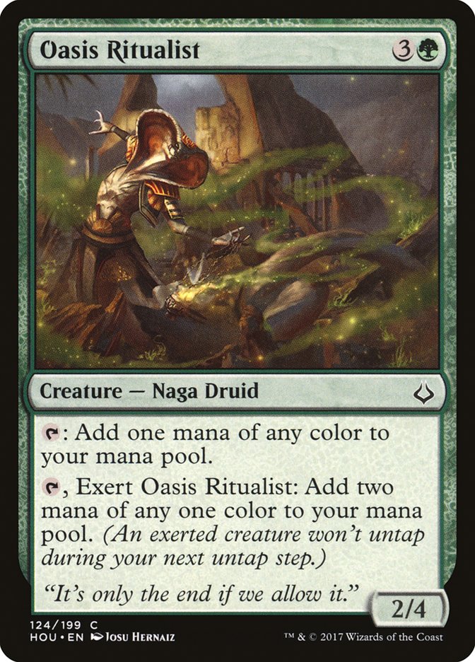 Oasis Ritualist [Hour of Devastation] | Good Games Morley