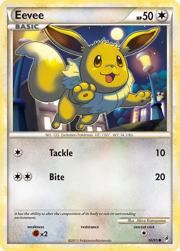 Eevee (56/95) [HeartGold & SoulSilver: Call of Legends] | Good Games Morley