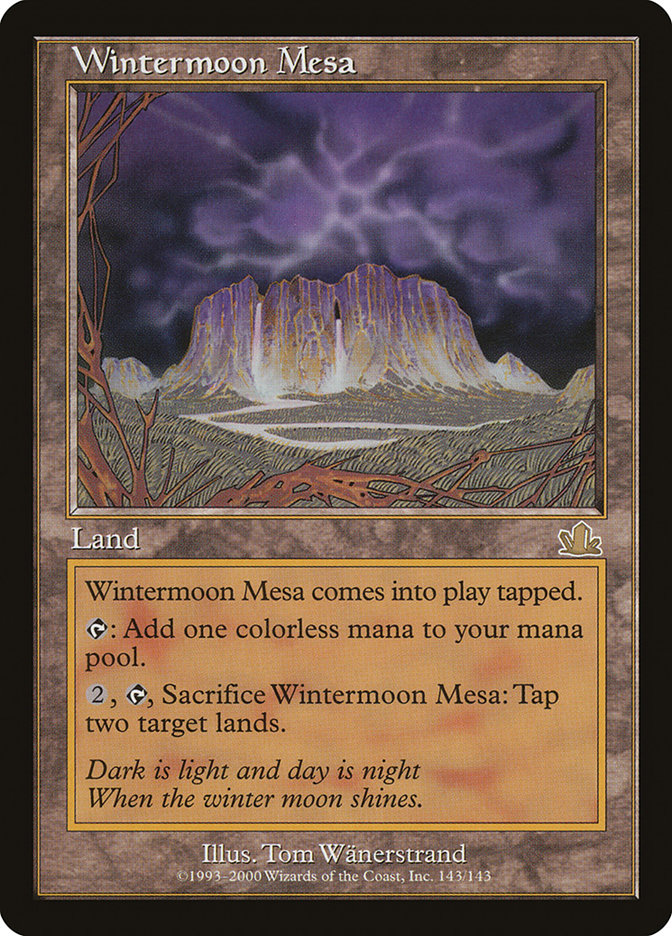 Wintermoon Mesa [Prophecy] | Good Games Morley