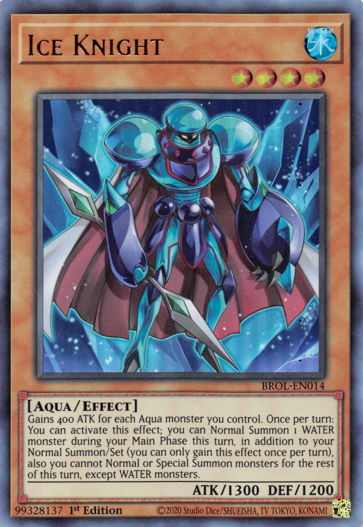 Ice Knight [BROL-EN014] Ultra Rare | Good Games Morley
