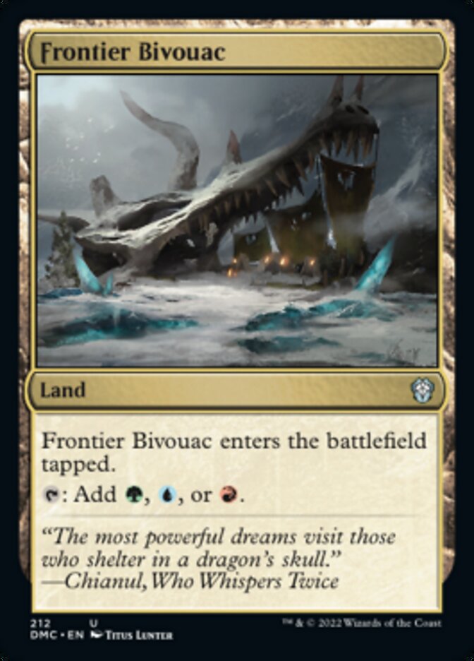 Frontier Bivouac [Dominaria United Commander] | Good Games Morley