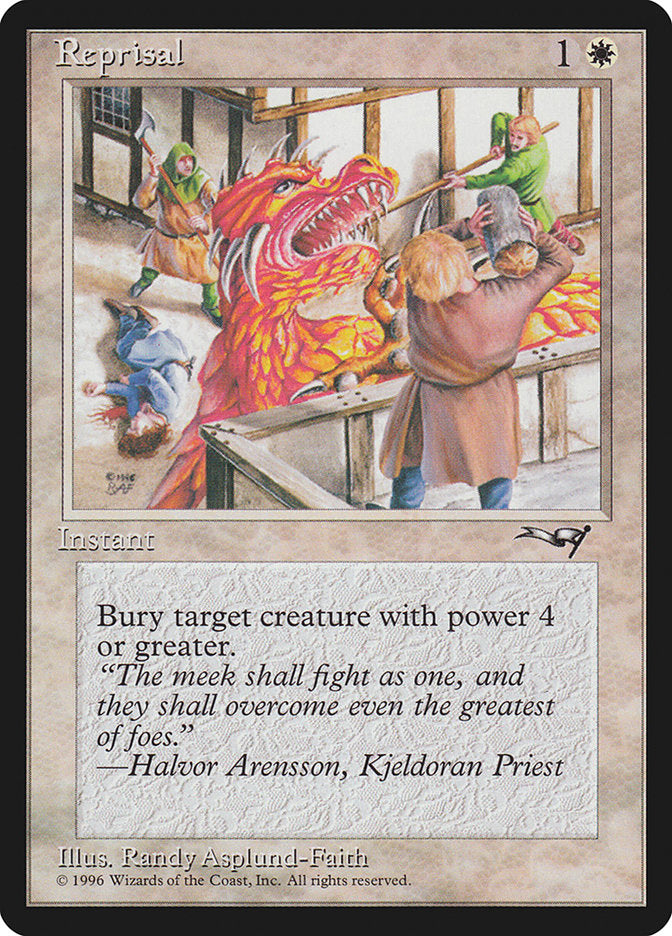 Reprisal (Red Monster) [Alliances] | Good Games Morley