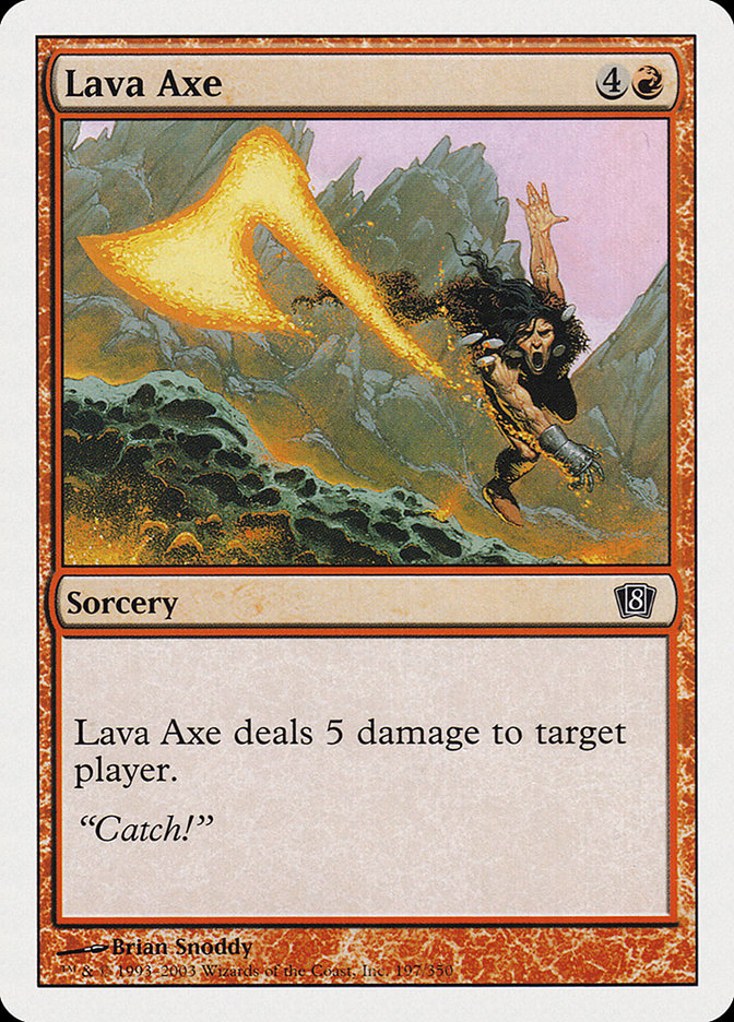 Lava Axe [Eighth Edition] | Good Games Morley