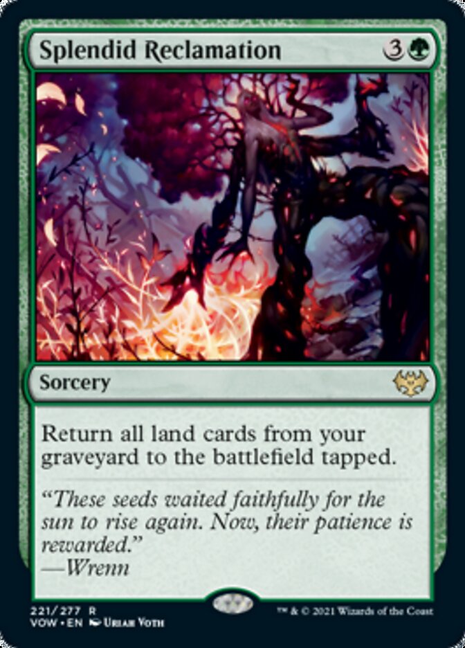 Splendid Reclamation [Innistrad: Crimson Vow] | Good Games Morley