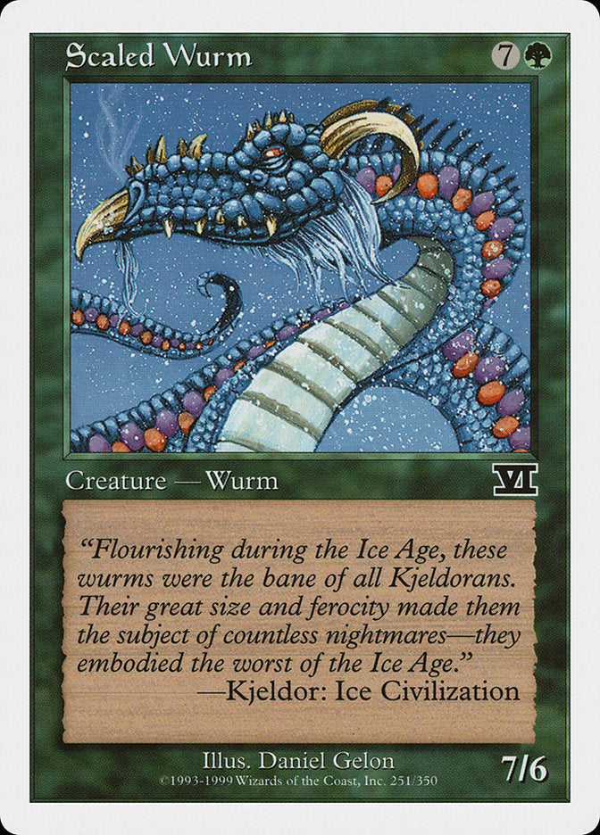 Scaled Wurm [Classic Sixth Edition] | Good Games Morley