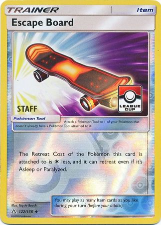 Escape Board (122a/156) (League Promo Staff) [Sun & Moon: Ultra Prism] | Good Games Morley