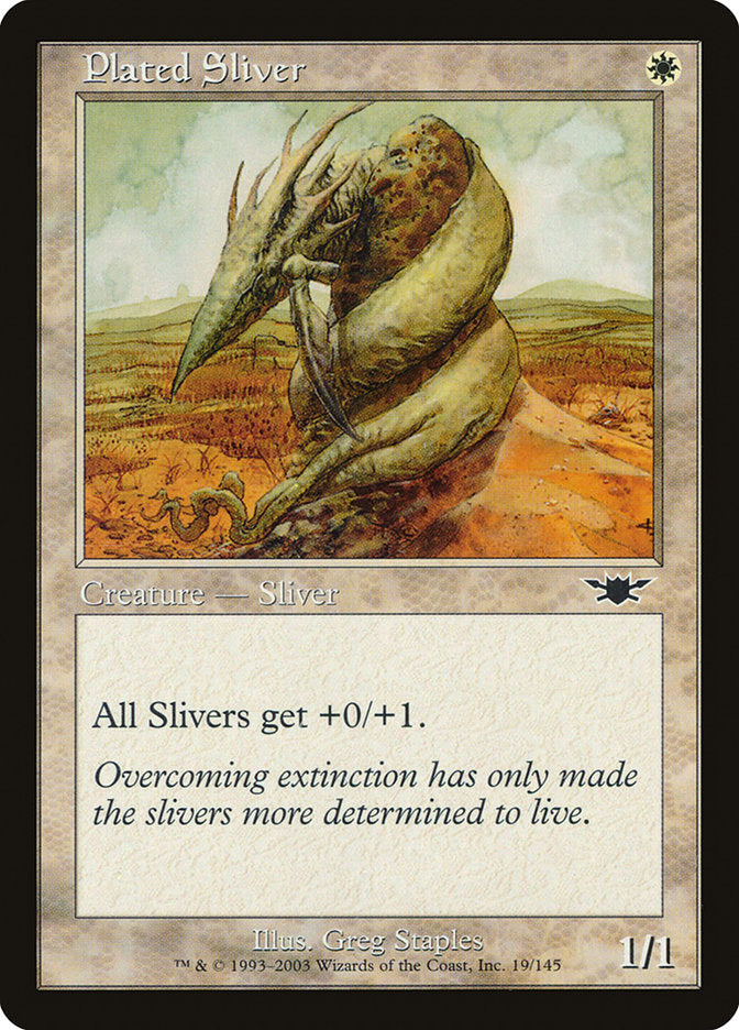 Plated Sliver [Legions] | Good Games Morley