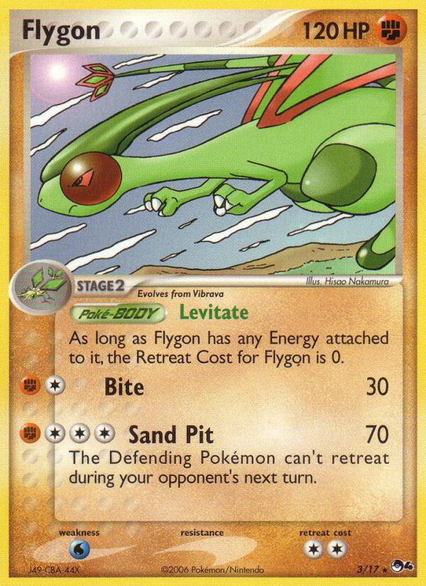 Flygon (3/17) [POP Series 4] | Good Games Morley