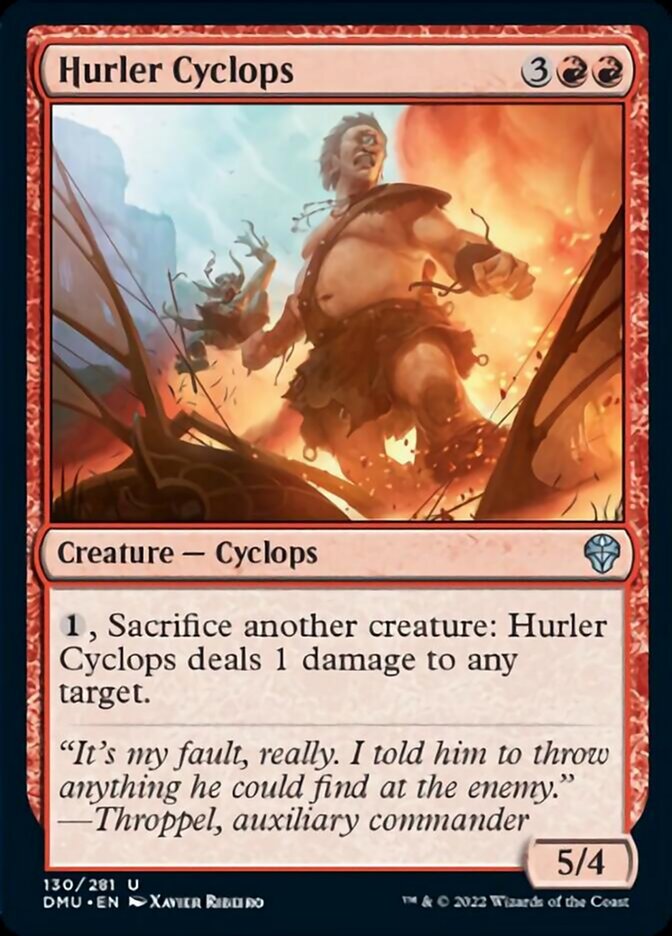 Hurler Cyclops [Dominaria United] | Good Games Morley