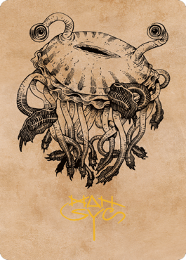 Gluntch, the Bestower Art Card (Gold-Stamped Signature) [Commander Legends: Battle for Baldur's Gate Art Series] | Good Games Morley