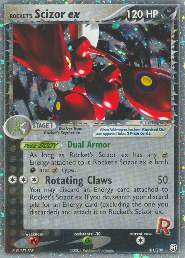 Rocket's Scizor ex (101/109) [EX: Team Rocket Returns] | Good Games Morley