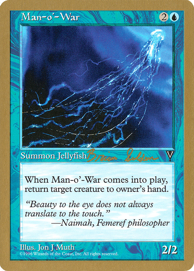 Man-o'-War (Brian Selden) [World Championship Decks 1998] | Good Games Morley