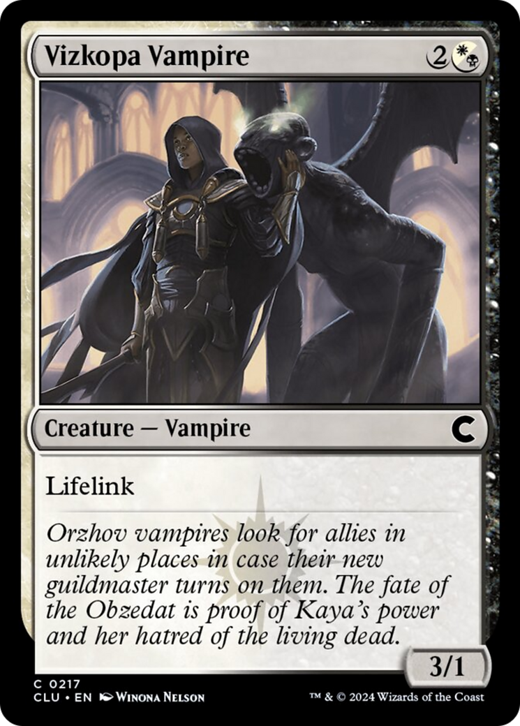 Vizkopa Vampire [Ravnica: Clue Edition] | Good Games Morley