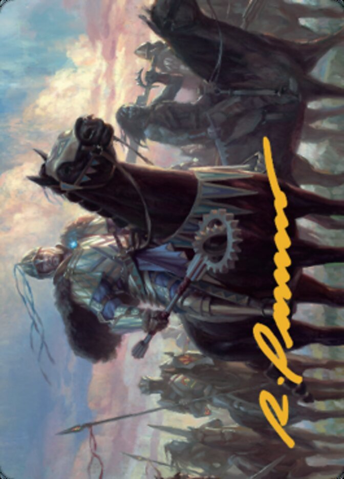 Shanid, Sleepers' Scourge Art Card (Gold-Stamped Signature) [Dominaria United Art Series] | Good Games Morley