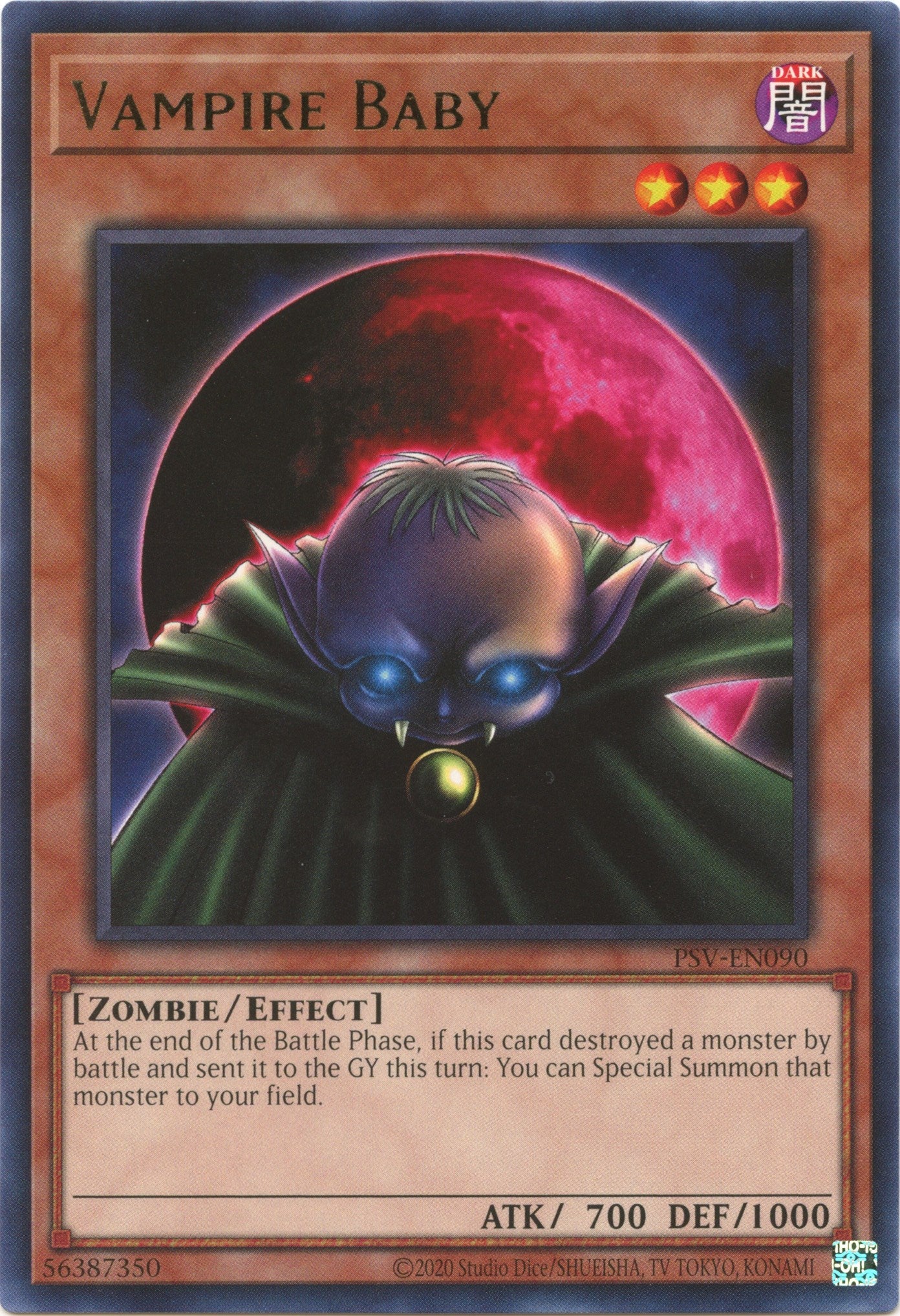 Vampire Baby (25th Anniversary) [PSV-EN090] Rare | Good Games Morley