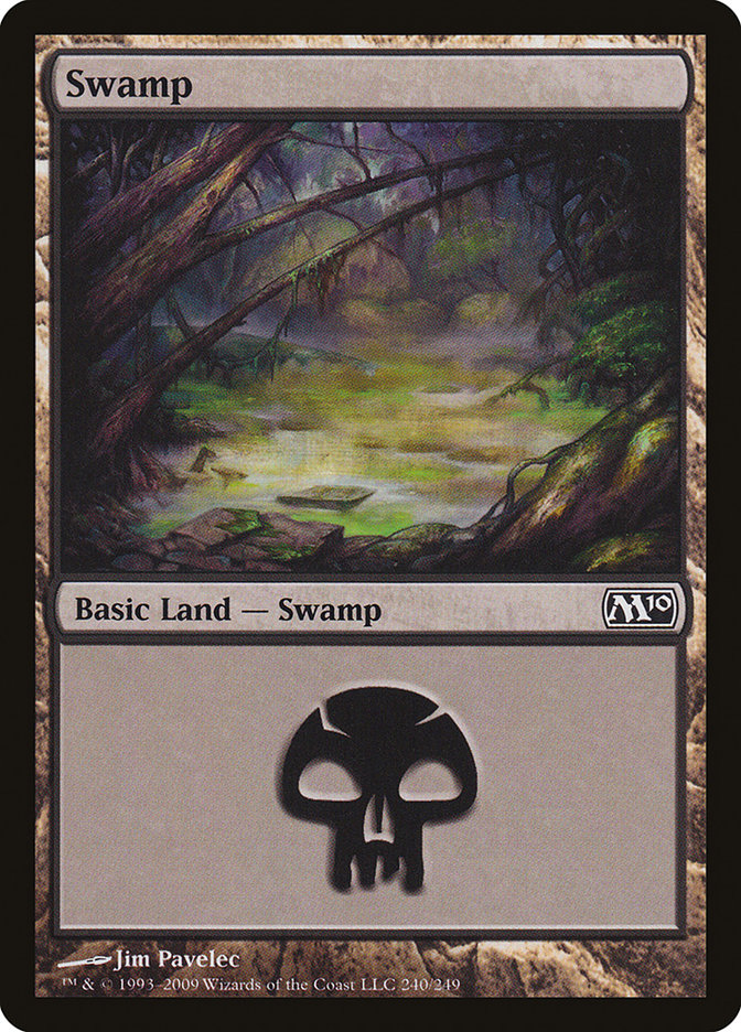 Swamp (240) [Magic 2010] | Good Games Morley
