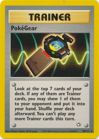 PokeGear (88/111) [Neo Genesis Unlimited] | Good Games Morley