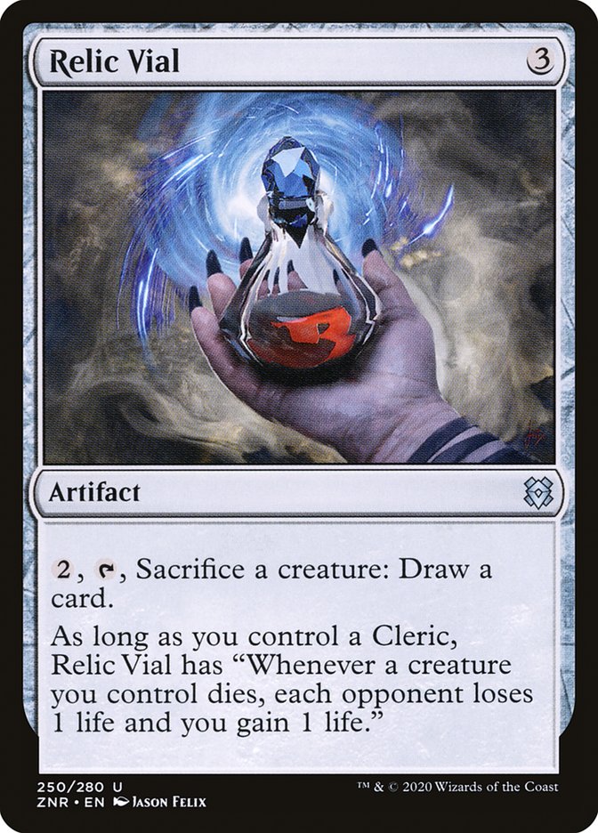 Relic Vial [Zendikar Rising] | Good Games Morley