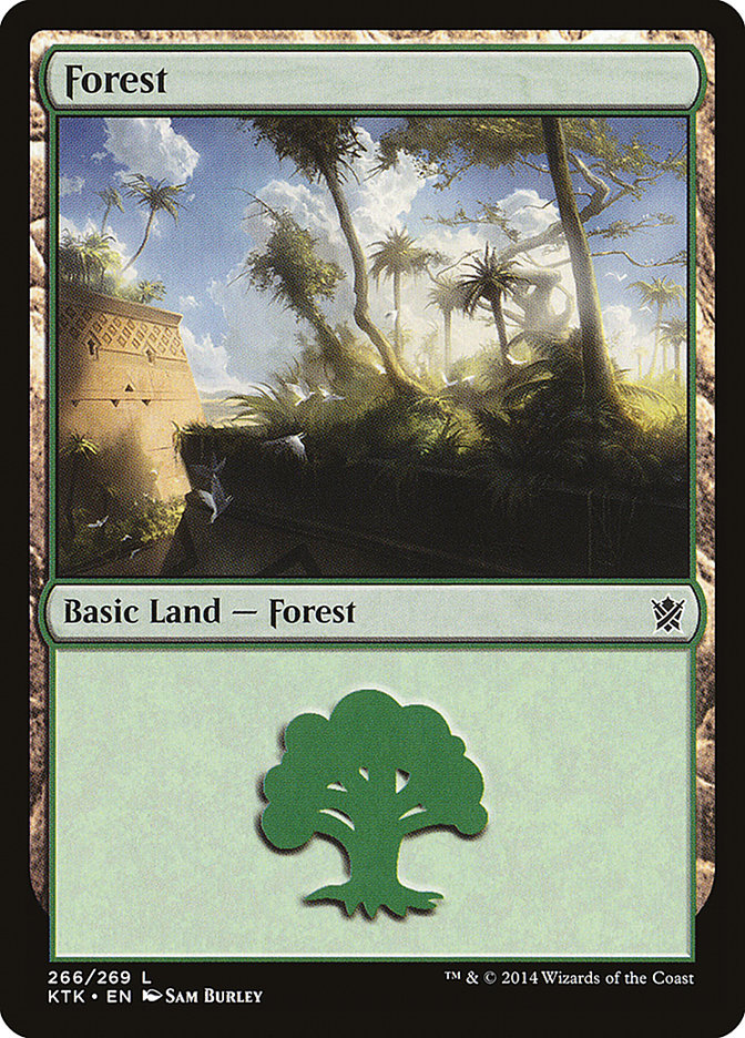 Forest (266) [Khans of Tarkir] | Good Games Morley