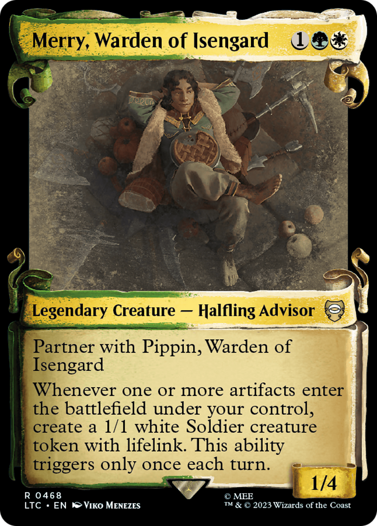 Merry, Warden of Isengard [The Lord of the Rings: Tales of Middle-Earth Commander Showcase Scrolls] | Good Games Morley