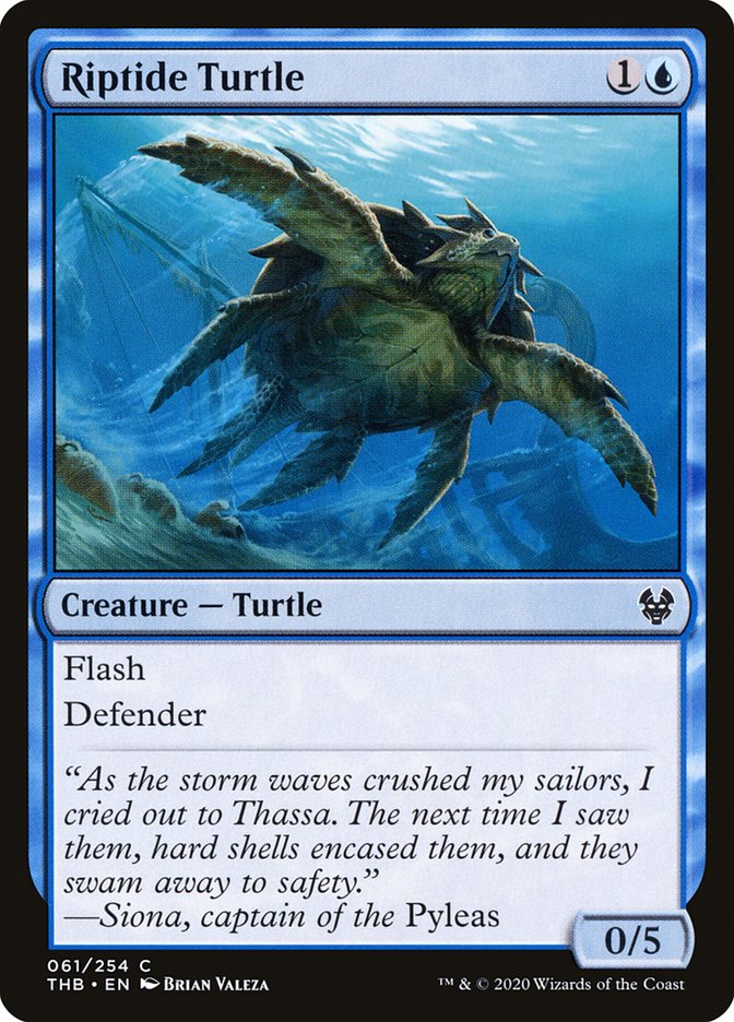 Riptide Turtle [Theros Beyond Death] | Good Games Morley