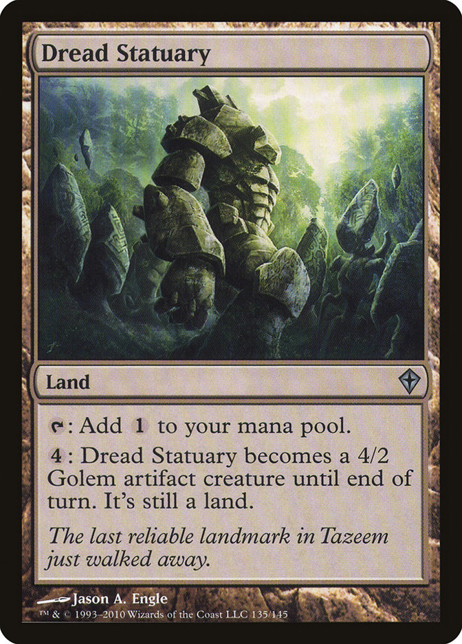 Dread Statuary [Worldwake] | Good Games Morley