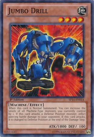 Jumbo Drill [SP14-EN014] Starfoil Rare | Good Games Morley