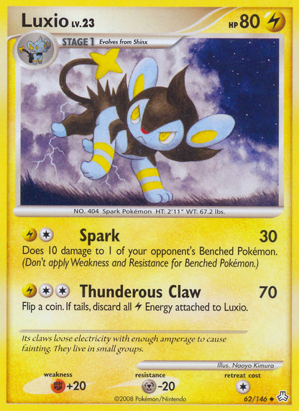 Luxio (62/146) [Diamond & Pearl: Legends Awakened] | Good Games Morley