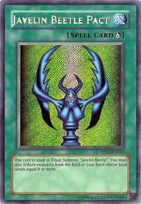 Javelin Beetle Pact [PP01-EN012] Secret Rare | Good Games Morley