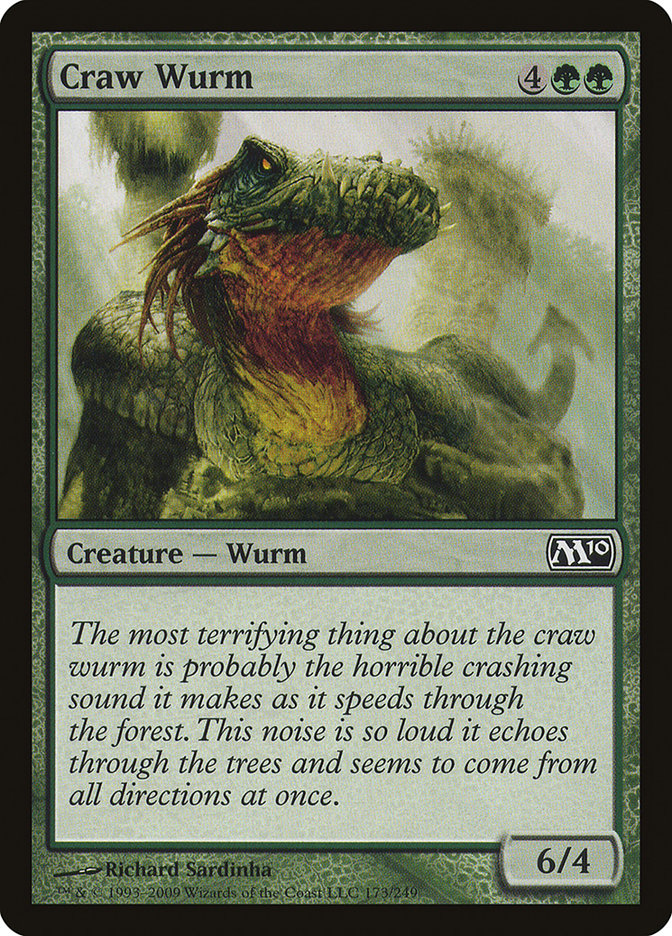 Craw Wurm [Magic 2010] | Good Games Morley