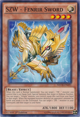 SZW - Fenrir Sword [NECH-EN091] Common | Good Games Morley