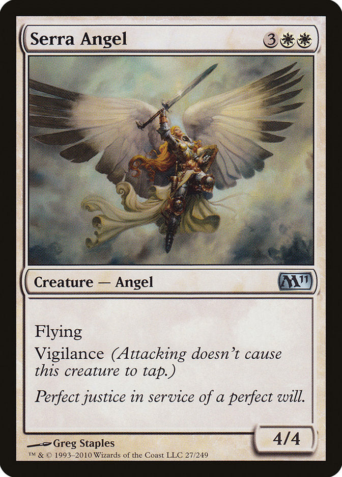 Serra Angel [Magic 2011] | Good Games Morley