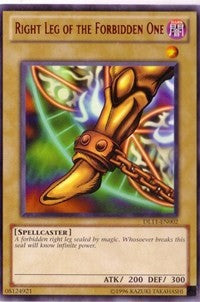 Right Leg of the Forbidden One (Red) [DL11-EN002] Rare | Good Games Morley