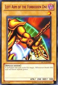 Left Arm of the Forbidden One (Red) [DL11-EN005] Rare | Good Games Morley