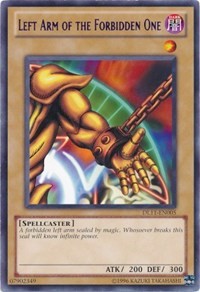 Left Arm of the Forbidden One (Blue) [DL11-EN005] Rare | Good Games Morley