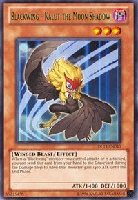 Blackwing - Kalut the Moon Shadow (Green) [DL11-EN013] Rare | Good Games Morley