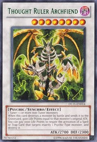 Thought Ruler Archfiend (Green) [DL11-EN014] Rare | Good Games Morley