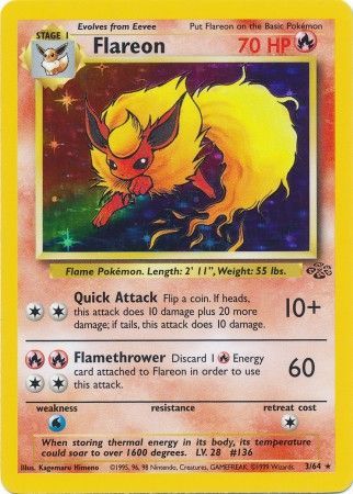 Flareon (3/64) [Jungle Unlimited] | Good Games Morley