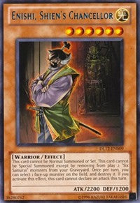 Enishi, Shien's Chancellor (Blue) [DL12-EN009] Rare | Good Games Morley