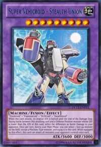 Super Vehicroid - Stealth Union (Blue) [DL12-EN011] Rare | Good Games Morley