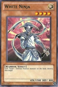 White Ninja (Green) [DL13-EN009] Rare | Good Games Morley