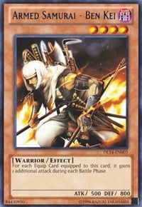 Armed Samurai - Ben Kei (Blue) [DL14-EN003] Rare | Good Games Morley