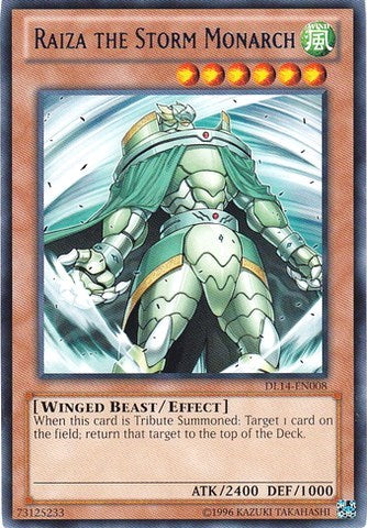 Raiza the Storm Monarch (Blue) [DL14-EN008] Rare | Good Games Morley