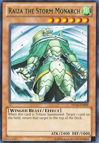 Raiza the Storm Monarch (Green) [DL14-EN008] Rare | Good Games Morley
