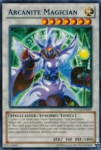 Arcanite Magician (Blue) [DL14-EN009] Rare | Good Games Morley