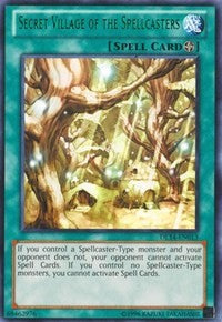 Secret Village of the Spellcasters (Green) [DL14-EN013] Rare | Good Games Morley