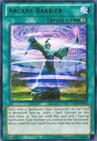 Arcane Barrier (Green) [DL14-EN014] Rare | Good Games Morley
