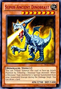 Super-Ancient Dinobeast (Red) [DL17-EN004] Rare | Good Games Morley